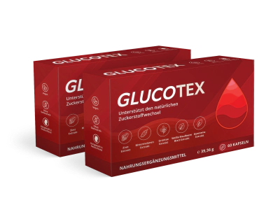 Glucotex Bestes Angebot - 2 Dosen